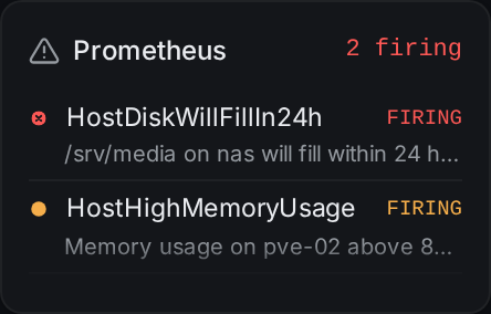 prometheus widget
