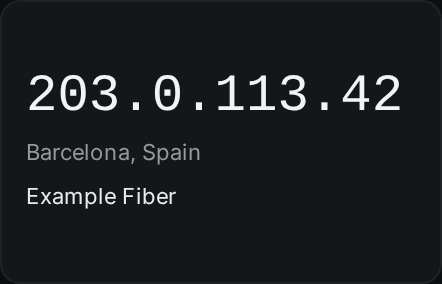 publicip widget