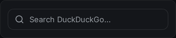 search widget