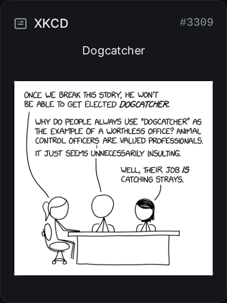 xkcd widget